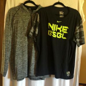 2 XXL Men’s Under Armour & Nike